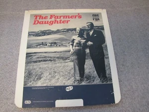 The Farmer's Daughter, CED RCA  SelectaVision VideoDiscs Movie - Picture 1 of 2
