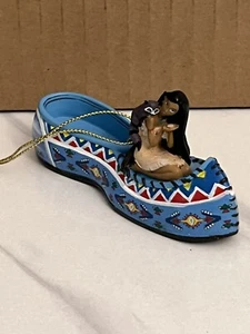 Disney Weihnachten Pocahontas Schuhschmuck Once Upon a Slipper Bradford Exch. NEU - Bild 1 von 5
