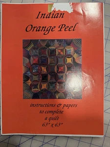 "INDIAN ORANGE PEEL" KAREN K. STONE FOUNDATION PATTERN 1994 - Picture 1 of 2