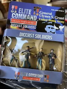 Elite command toy diecast soldiers gerneral Ulysses S.Grant collector series new - Picture 1 of 4