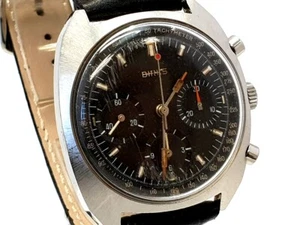 Enicar 2342 Valjoux 72 AR cronógrafo cuerda manual Birks reloj de pulsera para hombres años 60 - Imagen 1 de 9