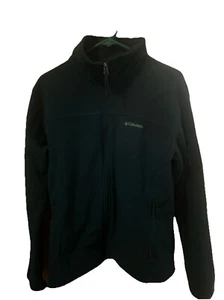 Woman’s XL Columbia Zip Up Hoodie Green Fleece - Picture 1 of 7