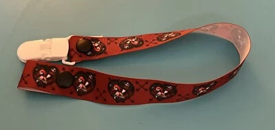 Jack and Sally Pacifier Clip - Image 1 of 2