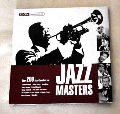 Set, 12 CD's, Jazz Masters - 200 Jazzklassiger, 2004 - Bild 1 von 4