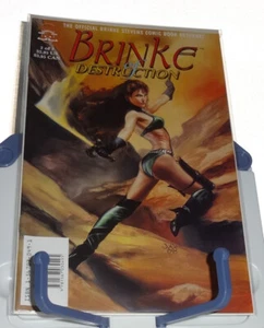 Libro de historietas Brinke of Destruction #2 Julie Bell 1996 embolsado NUEVO - Imagen 1 de 2
