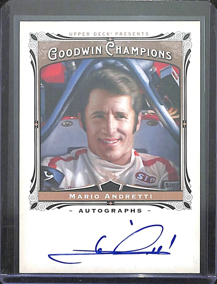 2013 Upper Deck Goodwin and Champions Autograph #A-MA Mario Andretti  - Image 1 of 2