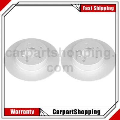 2 Rear Brake Rotors Fits 2000 2001 2002 2003 2004 1999 Land Rover Discovery_C - Image 1 of 2