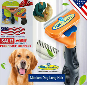 Cat Dogs Brush Furminator DeShedding Tool Grooming Rake Comb Long/Short Hair US