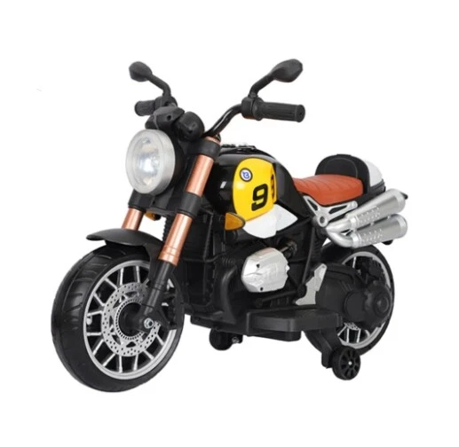 MOTO ELETTRICA PER BAMBINI DUCATI SCRAMBLER 12V CON LUCI SUONI E RETROMARCIA - Immagine 1 di 4