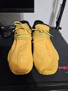 Size 11 - adidas NMD Human Race x Pharrell Yellow - Picture 1 of 4