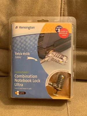 Kensington combosaver combination notebook lock ultra New Sealed Box - Image 1 of 4