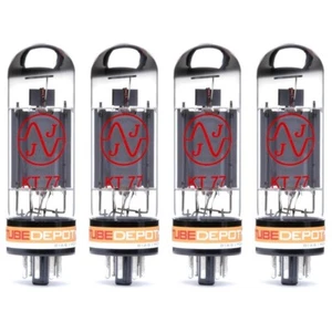 Quad of JJ KT77 Power Vacuum Tube - Picture 1 of 1