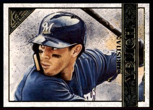 2020 Topps Gallery Christian Yelich Milwaukee Brewers #8