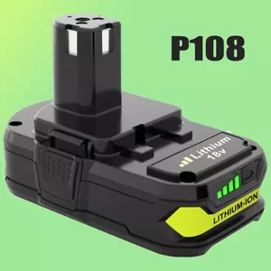 2.5Ah 18V Replace For RYOBI P108 P107 High Capacity Battery 18 Volt Li-Ion - Picture 1 of 21