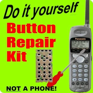 Reparación de teclado KX-TGA400b - Corrige TODOS los botones permanentemente KX-TG4000b KXTGA400b - Imagen 1 de 3