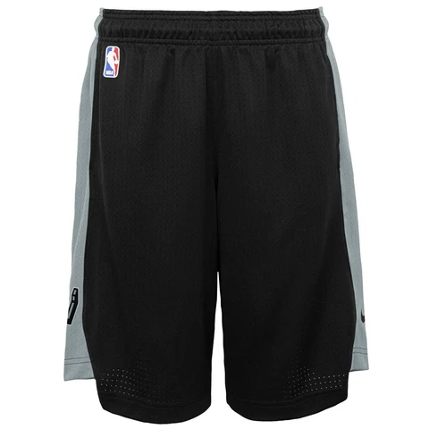 Nike NBA Youth San Antonio Spurs Pro Practice Mesh Shorts, Black Cover