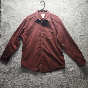 LL Bean Chamois Hemd Herren Medium Regular Vintage Button Down Heavyweight Hemd - Bild 1 von 8