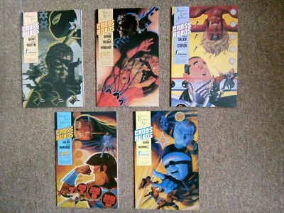 Crossroads # 1, 2, 3, 4 & 5 - Complete Set First Publishing 1988 Nexus Dreadstar - Image 1 of 4
