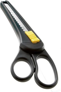 Scissors with cutter 2 in 1 Scissors & Cutter Sunstar Stationery Office school - Picture 1 of 9