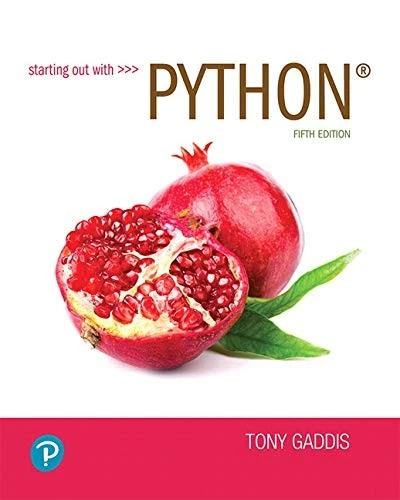 Starting Out with Python [RENTAL EDITION] - Image 1 of 1