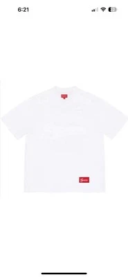 Camiseta de fútbol Supreme de malla a rayas Foto 1 de 2