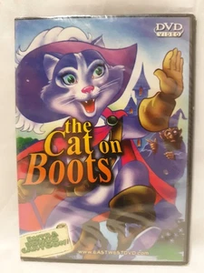 The Cat On Boots DVD Puss in Boots Cartoon w/ Bonus Features Beauty & The Beast - Picture 1 of 2