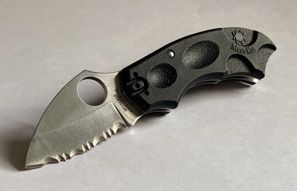 Hoja dentada Spyderco MEERKAT Phantom-Lock C64JSBK Foto 1 de 4