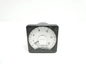 Westinghouse KA-241 291B462A13 Voltmeter 0-18kv-ac - Picture 1 of 5