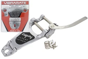 Bigsby B7 & Vibramate V7 -LP Vibrato Tremolo Tailpiece mounting kit Aluminum - Picture 1 of 3