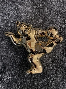KPM Berlin Bär EM 2024 Gold Limitiert Porzellan Special Edition NEU - Bild 1 von 5