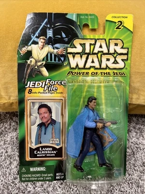 2000 Star Wars Power of the Jedi Lando Calrissian Action Figure - Image 1 of 3