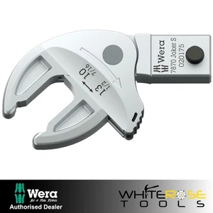 Wera Joker Schraubenschlüssel S 10-13 mm 7870 Einsatz für Click Drehmoment x 9 x 12 mm - Bild 1 von 10