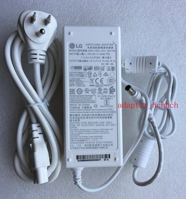New Original OEM LG 19V AC Adapter for LG CineBeam PF610P 190110G LED Projector@ - Image 1 of 3