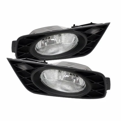 Par de luces antiniebla Spyder para Honda Odyssey 2008-2010 con interruptor transparente FL-CL-HODY08-C Foto 1 de 2