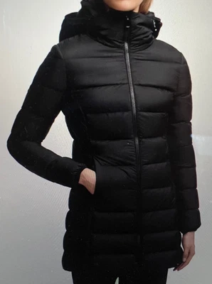 Женский длинный пуховик с капюшоном Moncler Gie размер 2 (США M) - Изображение 1 из 4