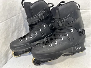 USD Aeon 60 Black Aggressive Inline Skates Größe US 11 - 12 EU 45 - 46 - Bild 1 von 9