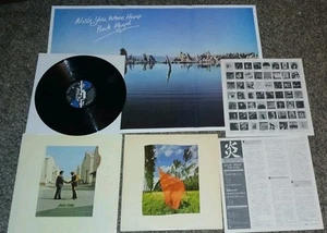 Pink Floyd Wish You Were Here 1975 Japan Presse fast neuwertig Vinyl mit Poster & Beilagen - Bild 1 von 6