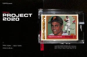 2020 TOPPS PROJECT 2020 #45 ROBERTO CLEMENTE - PITTSBURGH PIRATES - GROTESK - Picture 1 of 2