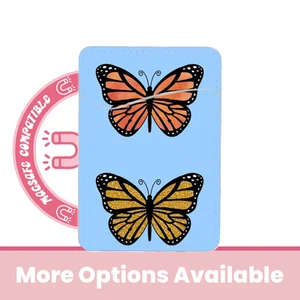 abbyrose Triple Papillon MagSafe Porte Carte Poche pour iPhone 12 13 14 15 16 - Photo 1 sur 37
