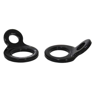 2 PCS Motorcycle Trailer Pull Ring Aluminum Alloy Tow Hook Hooks Towing - Foto 1 di 12