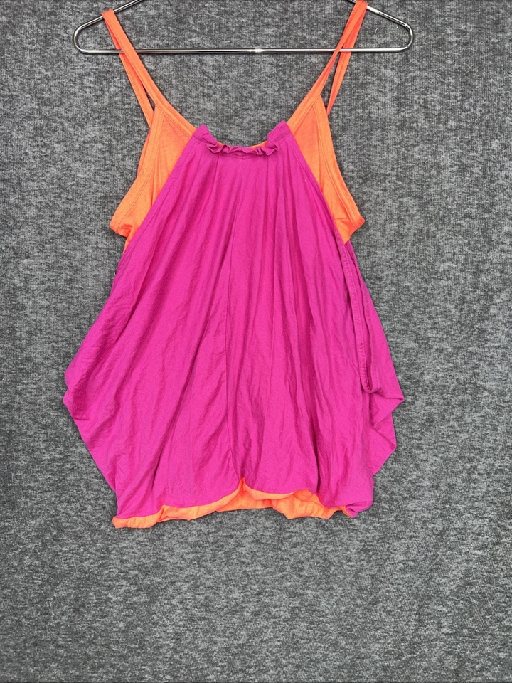 Marc by Marc Jacobs Women's Size 1 Tropical Pink Sleeveless Cotton Tank Top - Image 1 of 4