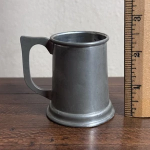 Vintage Stieff ATC Zinn Miniatur Krug Becher 23/8" hoch Bier Schnapsglas - Bild 1 von 5