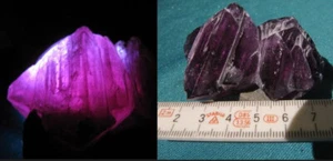 Mineralien: lila Alaun / Arcanit Kristalle, Kristallzucht - Bild 1 von 12