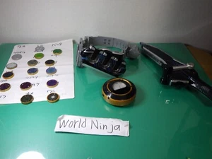 Used Kamen Rider OOO Henshin Belt DX OOO Driver Bandai Style change 15 medal Set - Picture 1 of 13