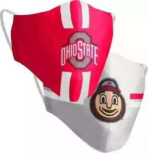 Ohio State Buckeyes Colosseum Gioventù confezione da 2 copriviso NUOVI - Foto 1 di 1