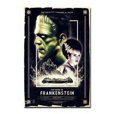 FRANKENSTEIN Poster Art Silk Hot Movie Poster 13x20 24x36 inch J680
