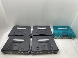 Nintendo 64 N64 Game Console Lot 5 random Color Japanese Junk from - Picture 1 of 9