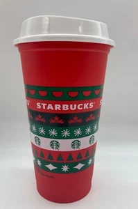 Starbucks Christmas Tumbler Becher wiederverwendbar mit Deckel (a9) - Bild 1 von 3