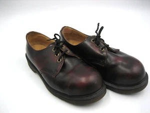 Doc Martens 1461 Oxblood Made in England Derby Oxford taglia UK5 US7 tre fori - Foto 1 di 12