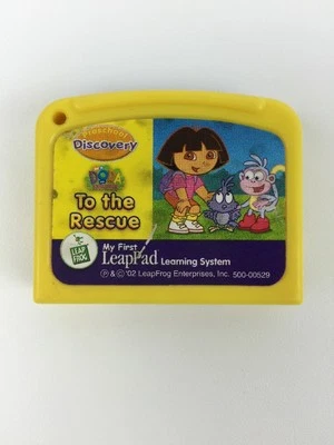 Leapfrog My First LeapPad Dora To The Rescue Cartridge ONLY Ages 3+ - Image 1 of 4